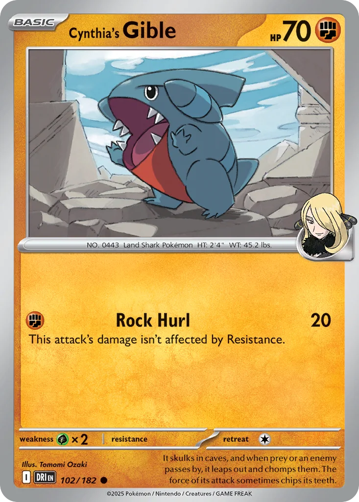Cynthia's Gible · Destined Rivals