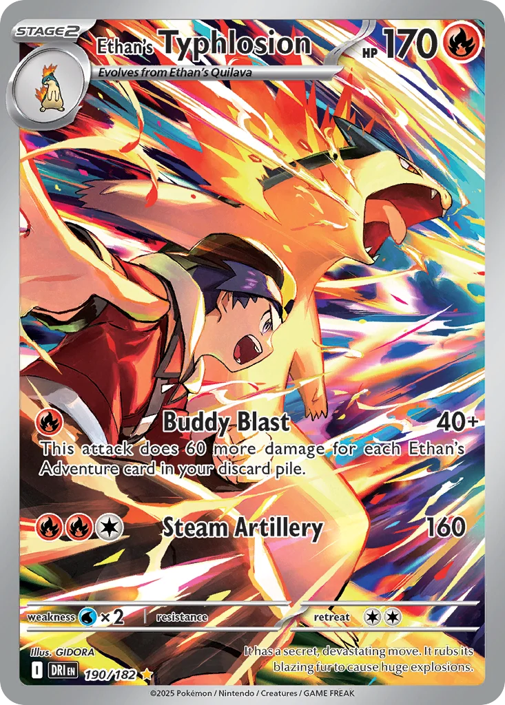 Ethan's Typhlosion · Destined Rivals