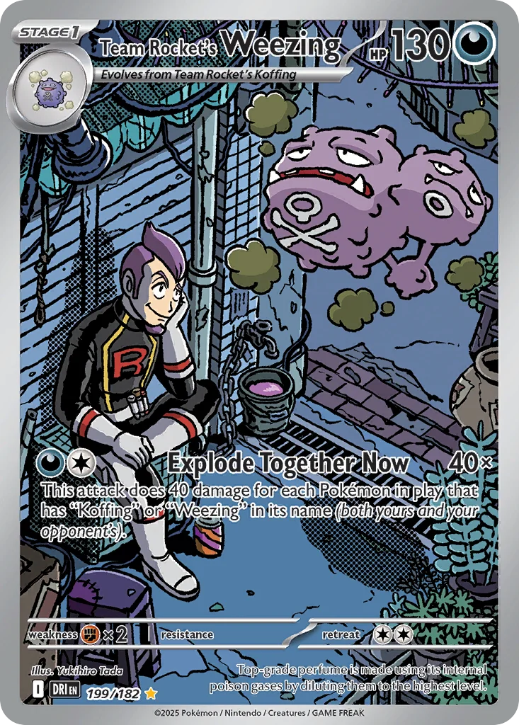 Team Rocket's Weezing · Destined Rivals