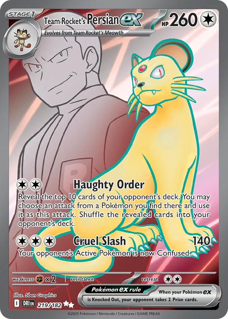 Team Rocket's Persian ex · Destined Rivals