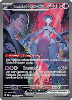 Team Rocket's Mewtwo ex