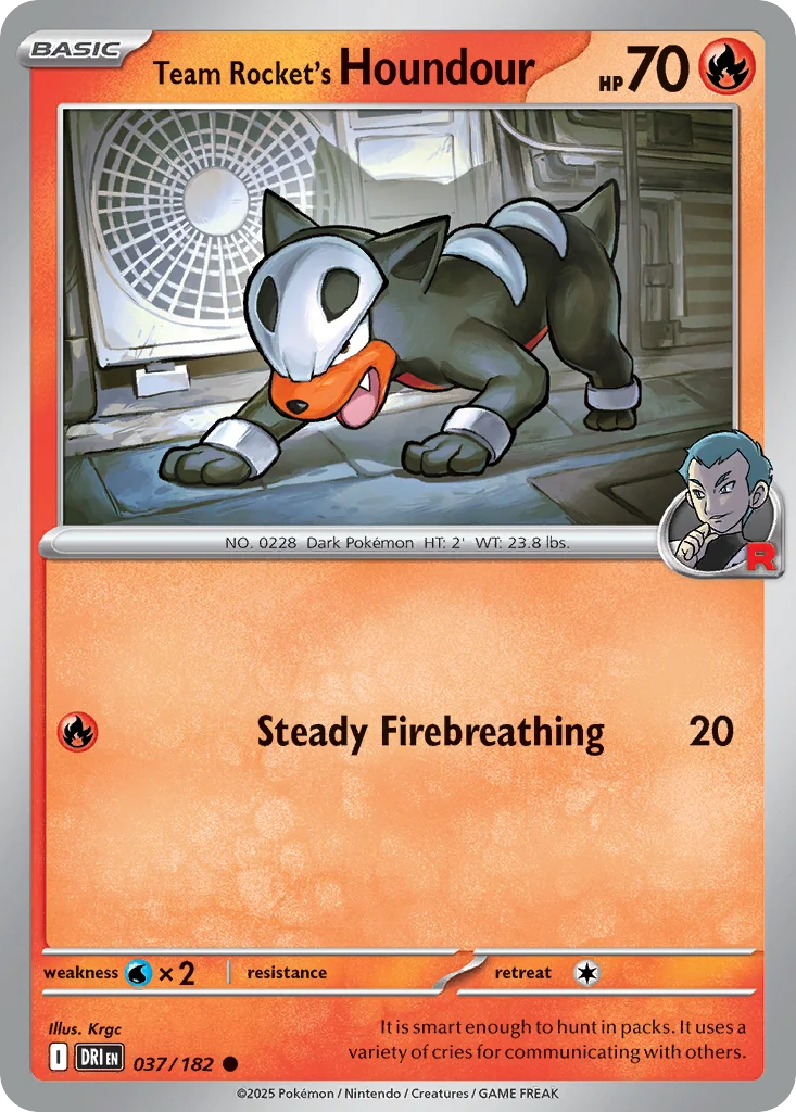 Team Rocket's Houndour · Destined Rivals