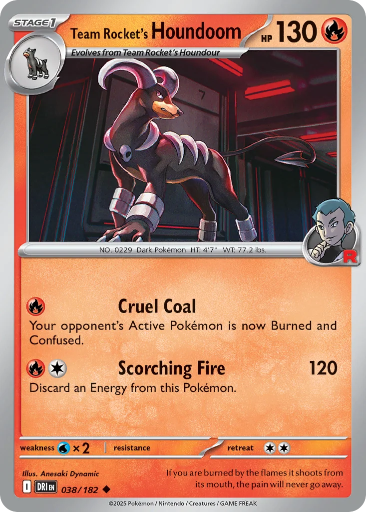 Team Rocket's Houndoom · Destined Rivals