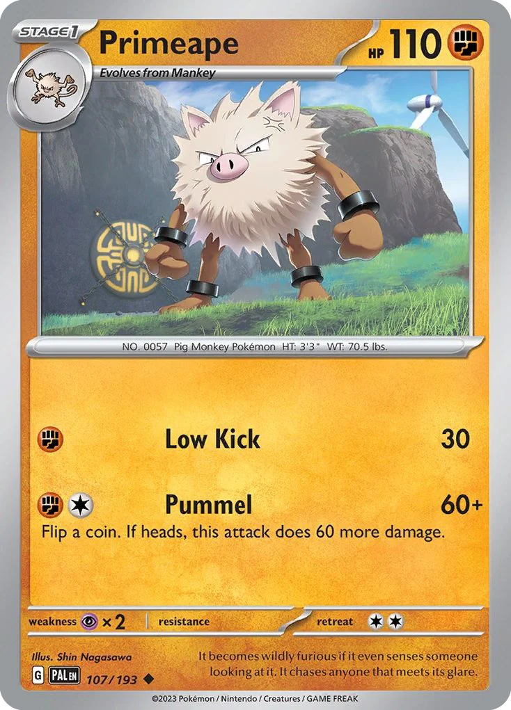 Primeape · Paldea Evolved