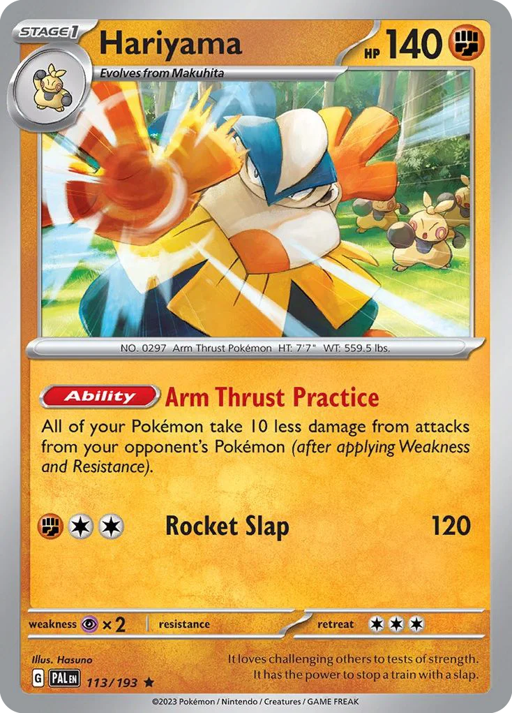 Hariyama · Paldea Evolved