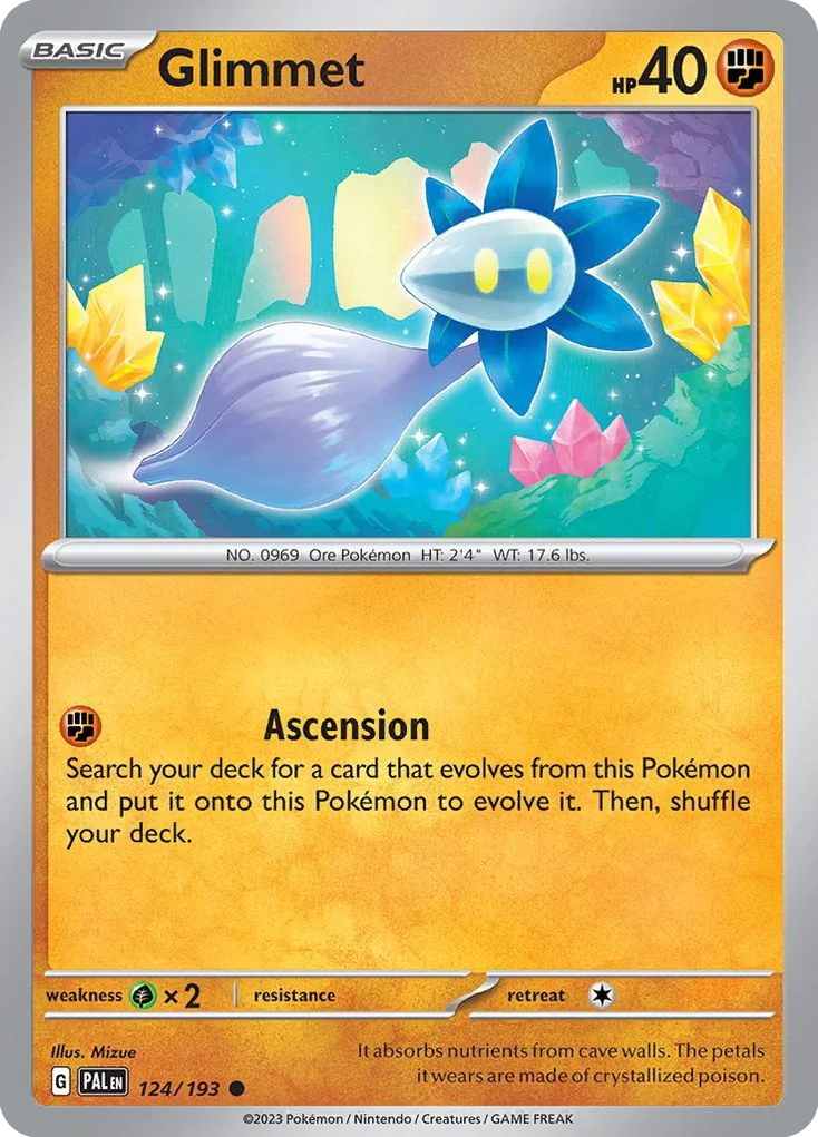 Glimmet · Paldea Evolved