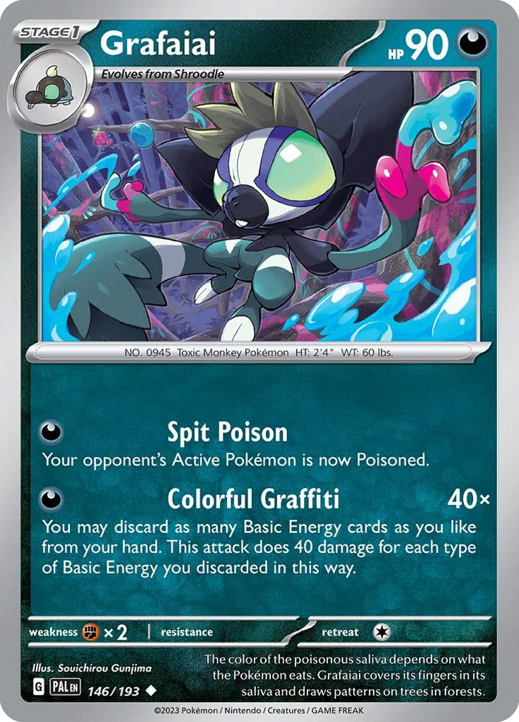 Grafaiai · Paldea Evolved