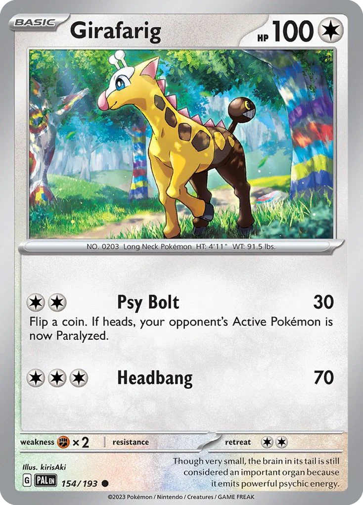 Girafarig · Paldea Evolved
