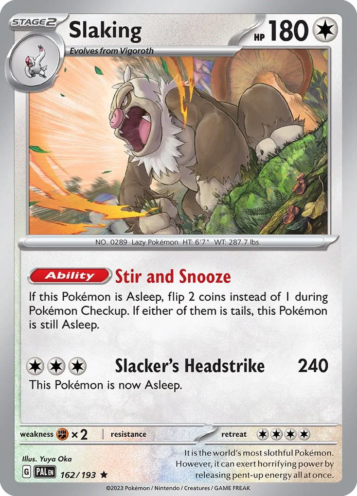 Slaking · Paldea Evolved