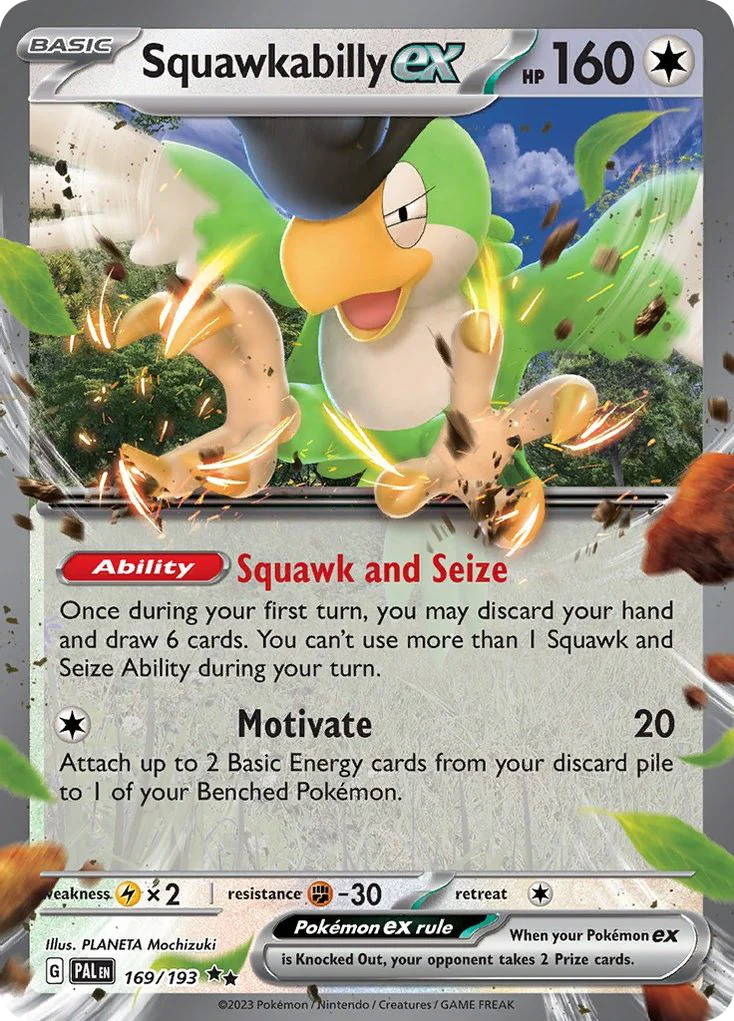 Squawkabilly ex · Paldea Evolved