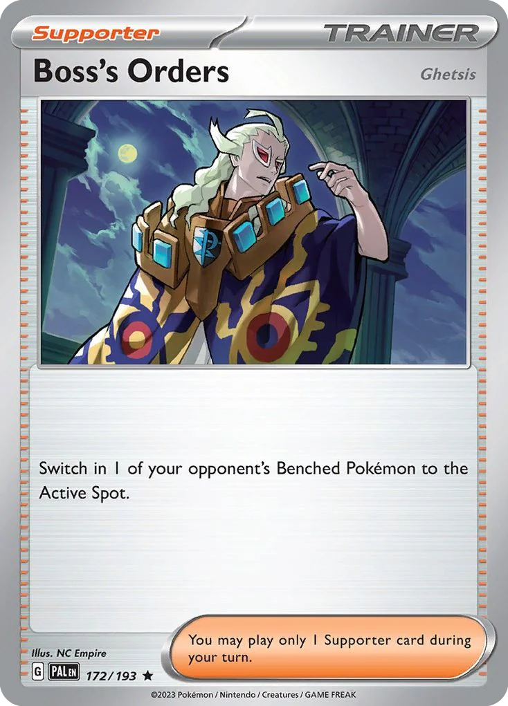 Boss's Orders (Ghetsis) · Paldea Evolved