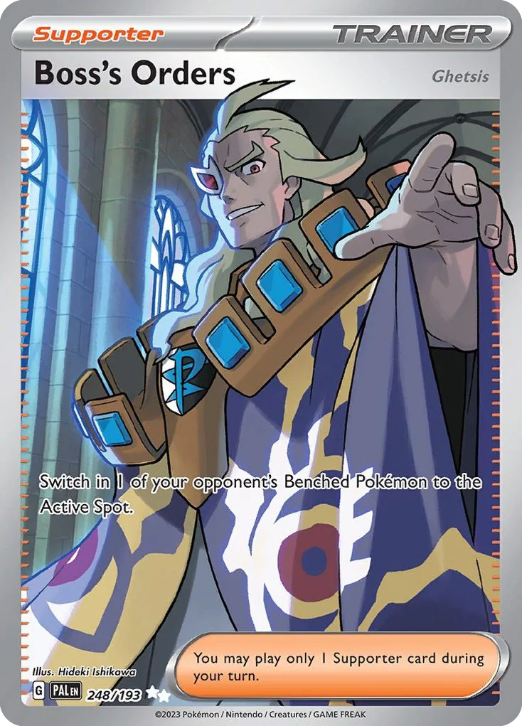 Boss's Orders (Ghetsis) · Paldea Evolved