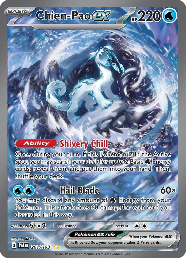Chien-Pao ex · Paldea Evolved