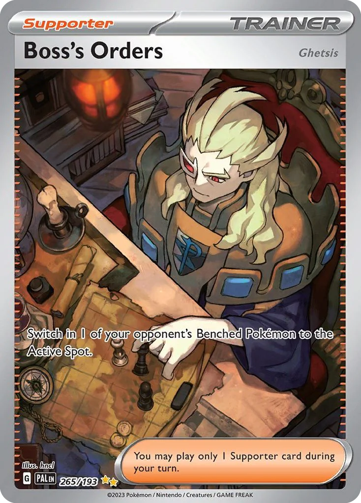 Boss's Orders (Ghetsis) · Paldea Evolved