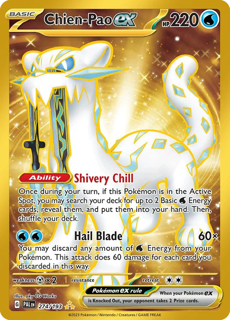 Chien-Pao ex · Paldea Evolved