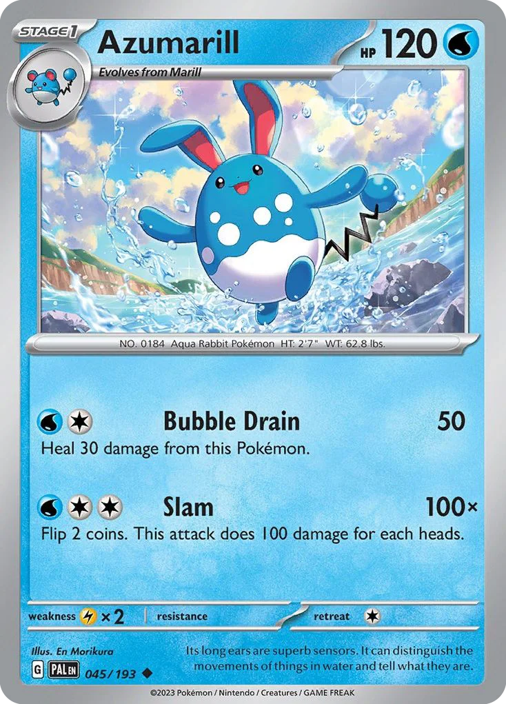 Azumarill · Paldea Evolved
