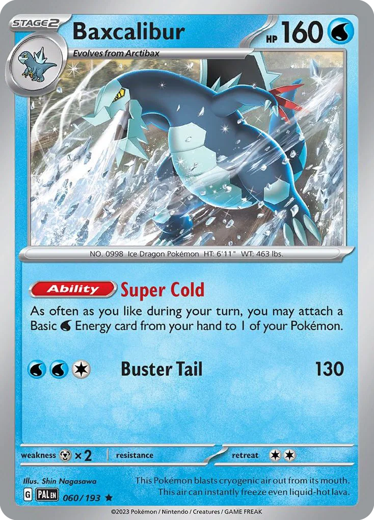 Baxcalibur · Paldea Evolved