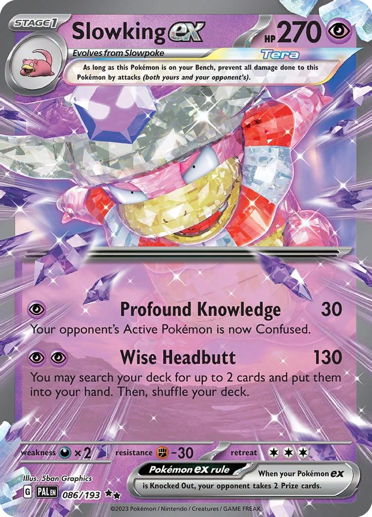 Slowking ex · Paldea Evolved