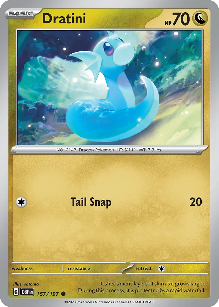 Dratini · Obsidian Flames