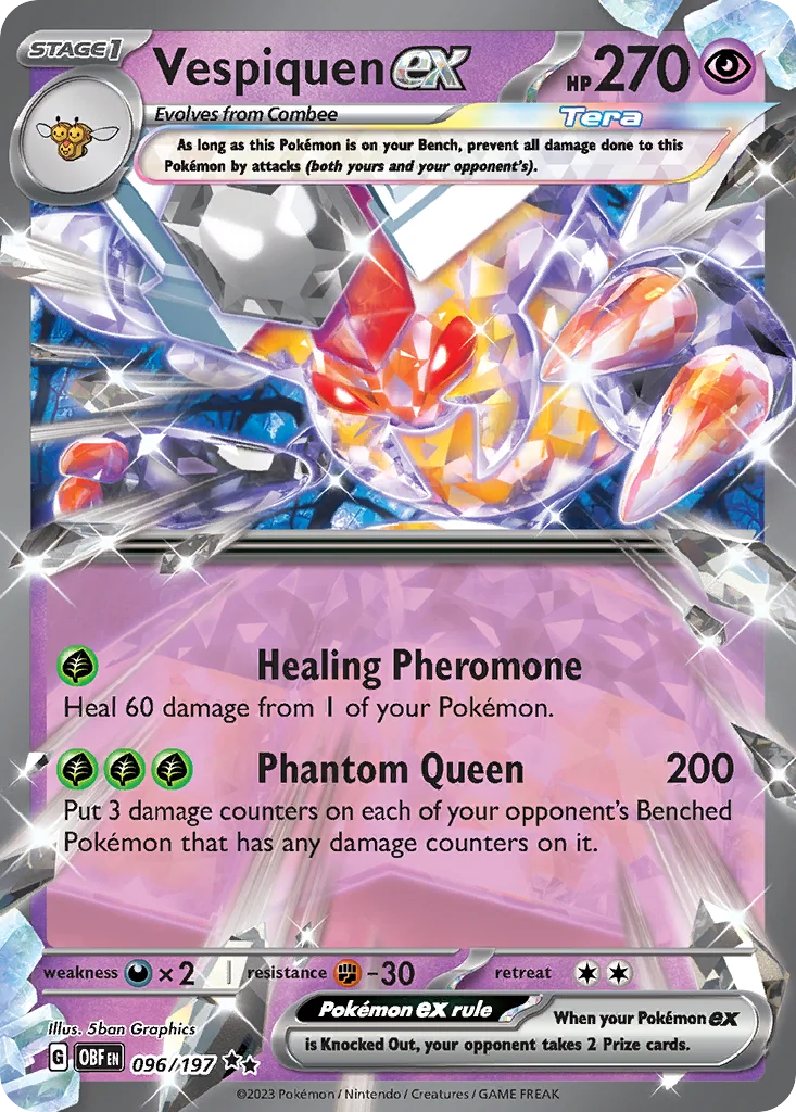 Vespiquen ex · Obsidian Flames