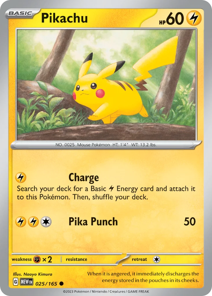 Pikachu · 151