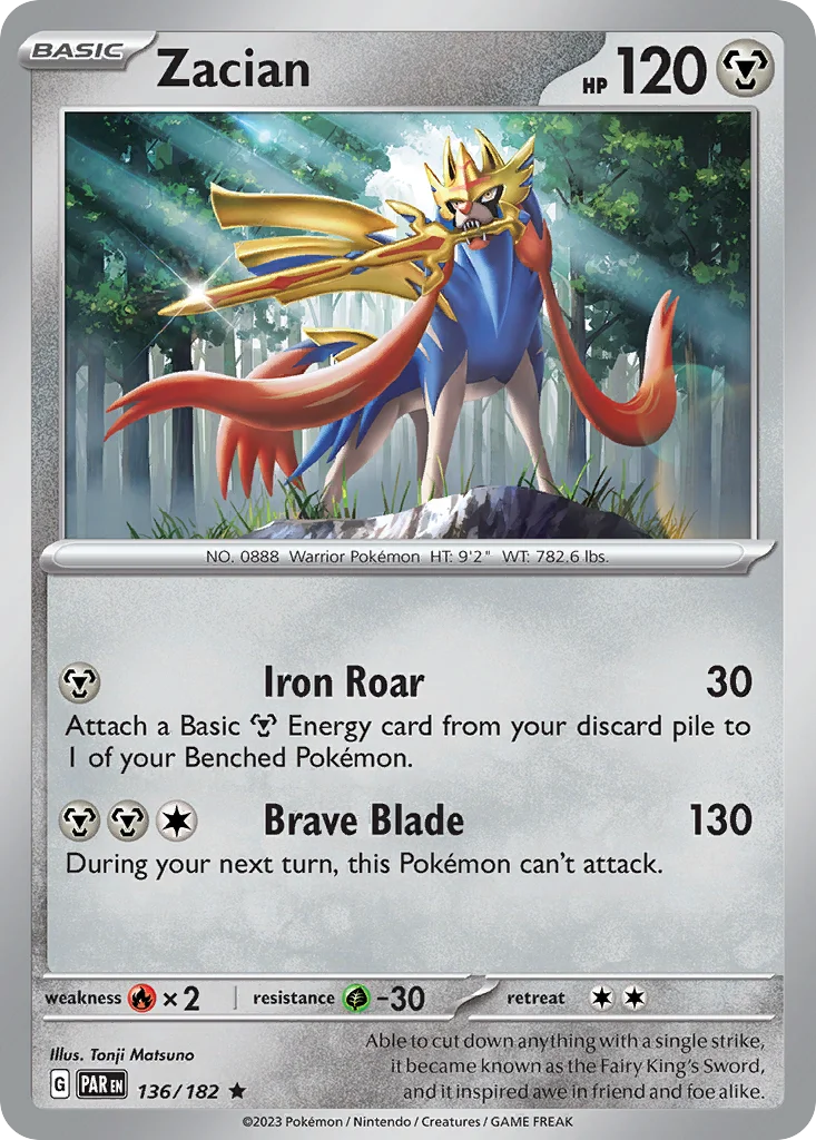 Zacian · Paradox Rift