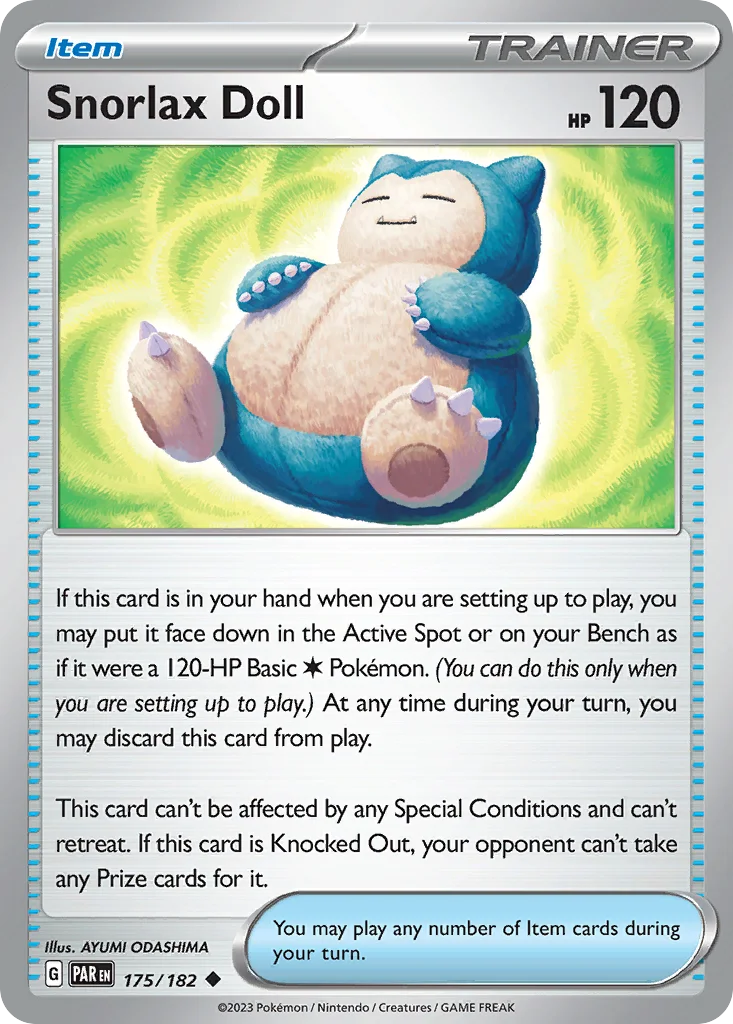 Snorlax Doll · Paradox Rift