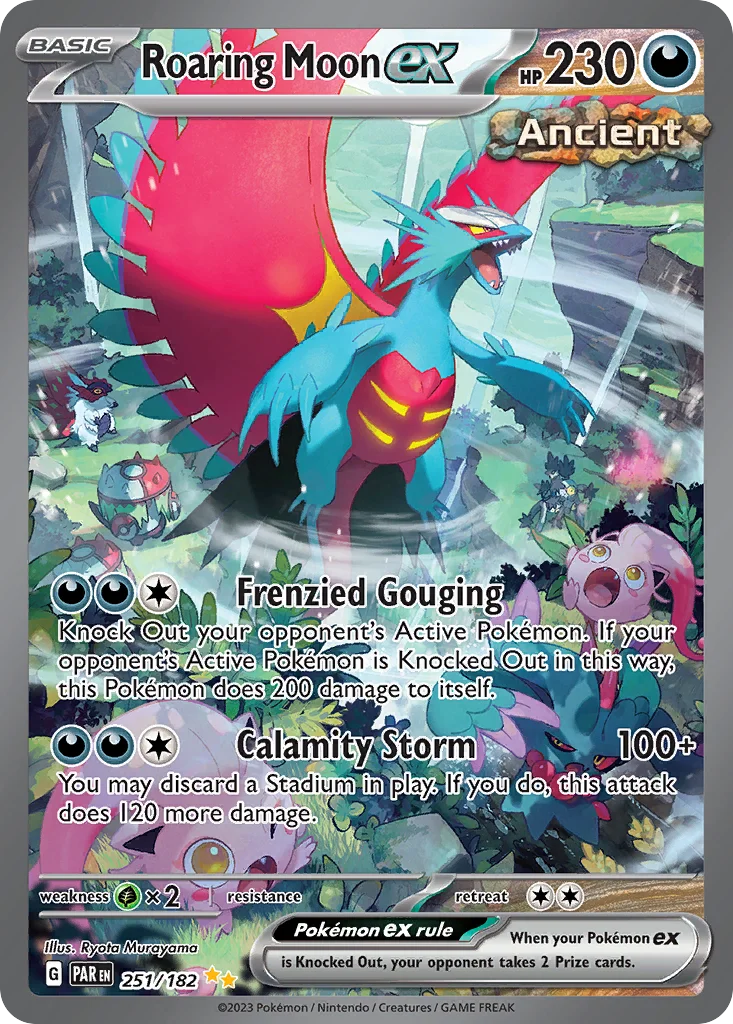 Roaring Moon ex · Paradox Rift