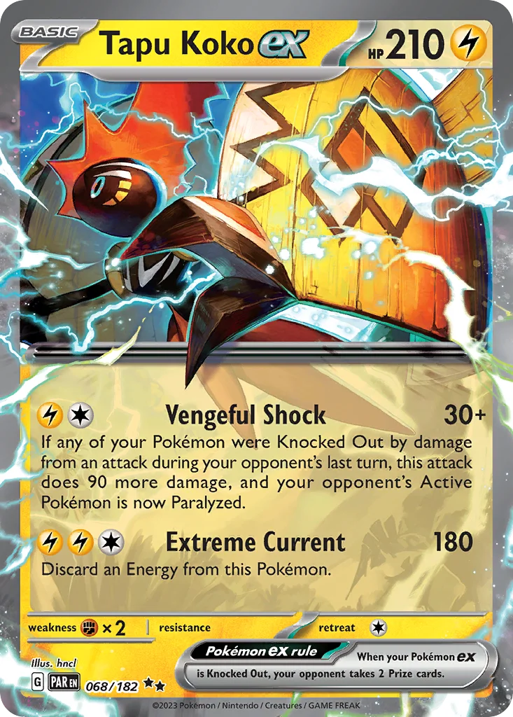 Tapu Koko ex · Paradox Rift