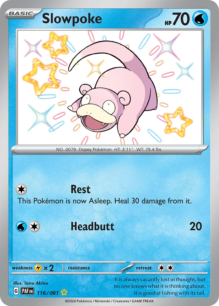 Slowpoke · Paldean Fates