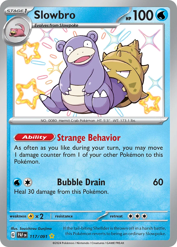 Slowbro · Paldean Fates