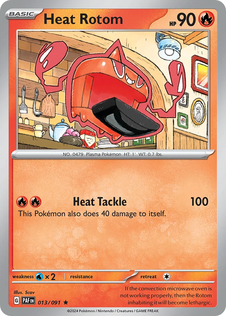 Heat Rotom · Paldean Fates