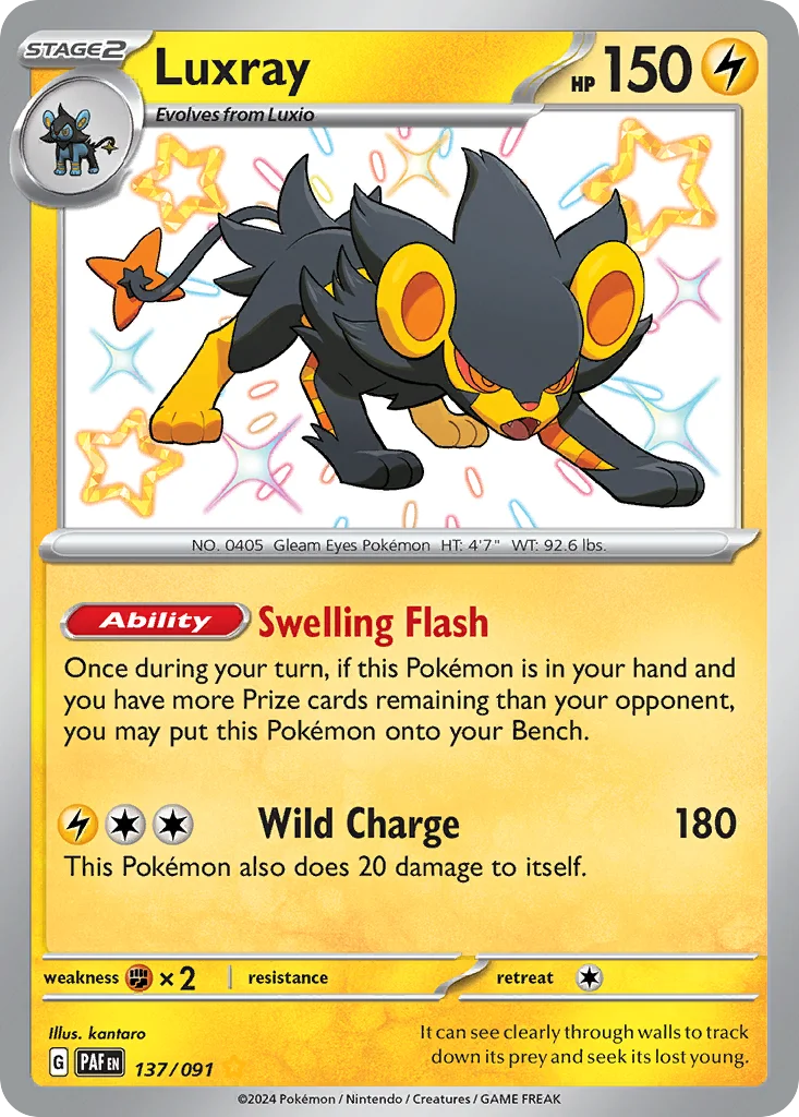 Luxray · Paldean Fates