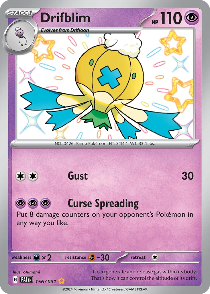 Drifblim · Paldean Fates