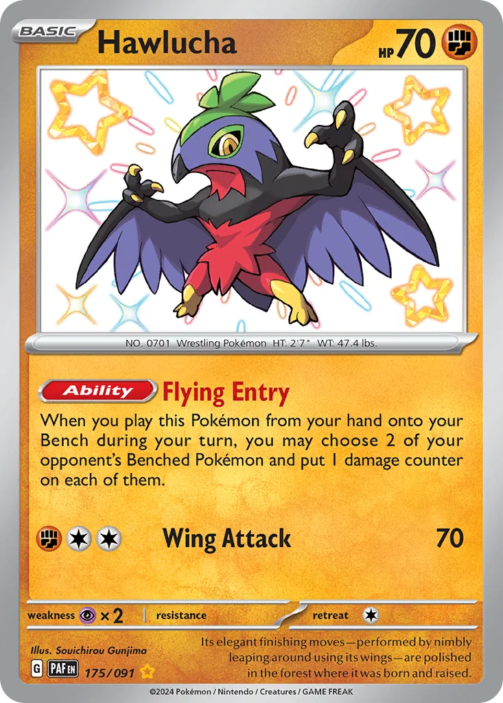 Hawlucha · Paldean Fates