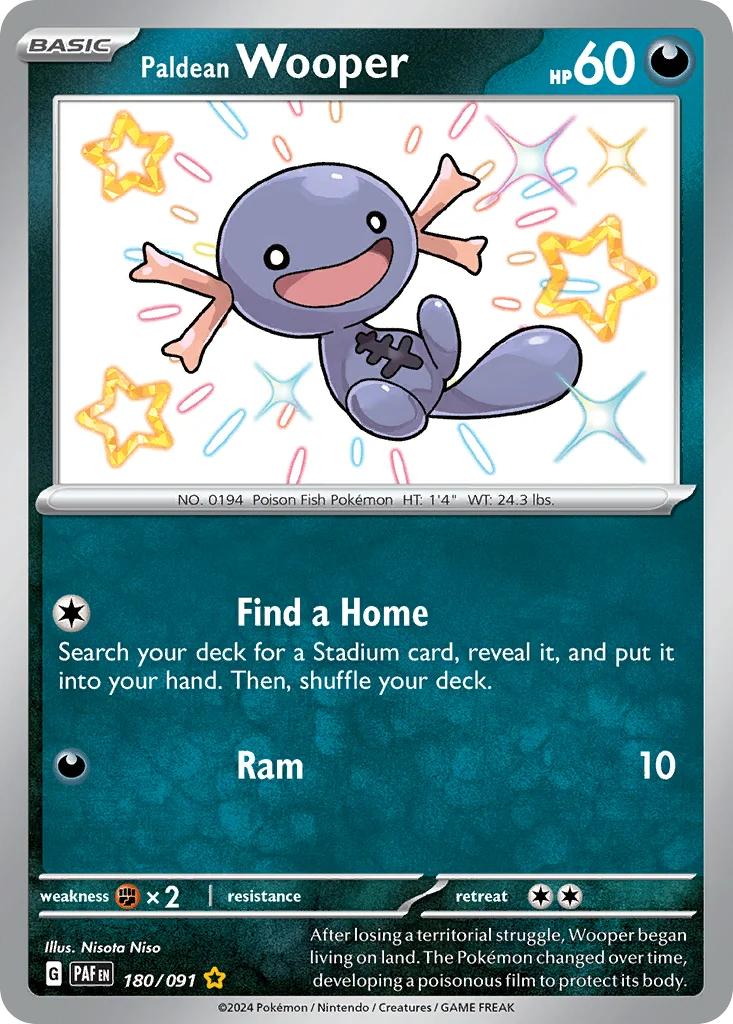 Paldean Wooper · Paldean Fates