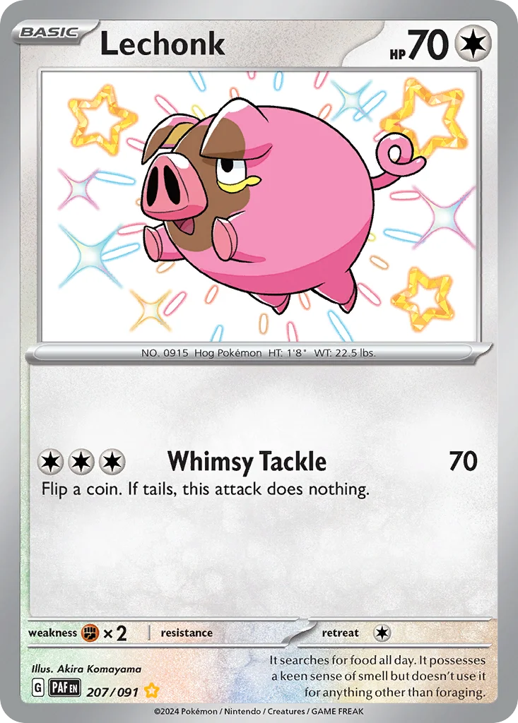 Lechonk · Paldean Fates