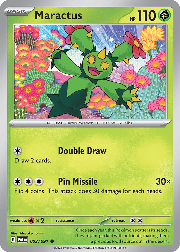 Maractus · Paldean Fates