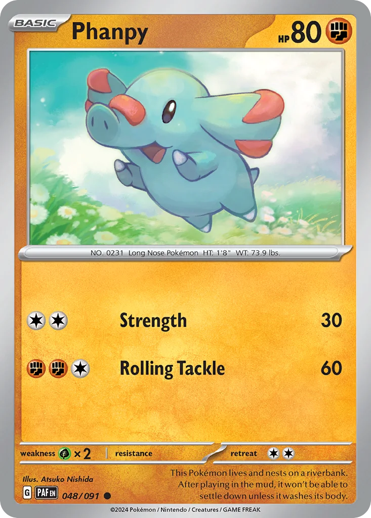 Phanpy · Paldean Fates
