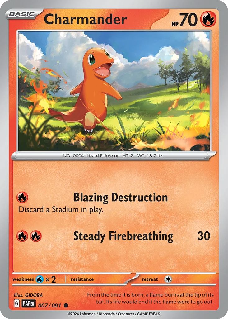 Charmander · Paldean Fates