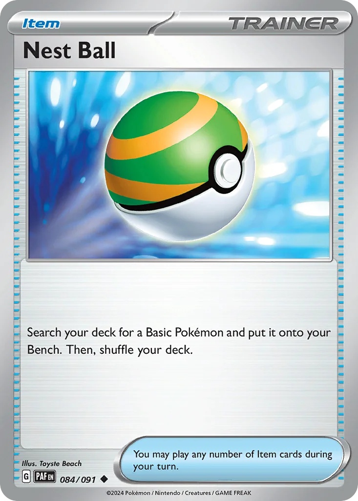 Nest Ball · Paldean Fates