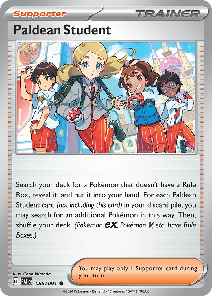 Paldean Student · Paldean Fates