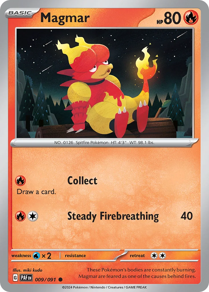 Magmar · Paldean Fates