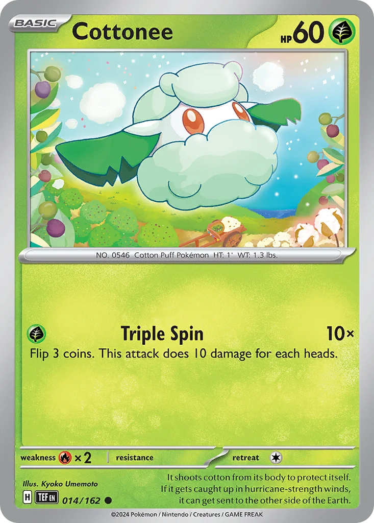 Cottonee · Temporal Forces
