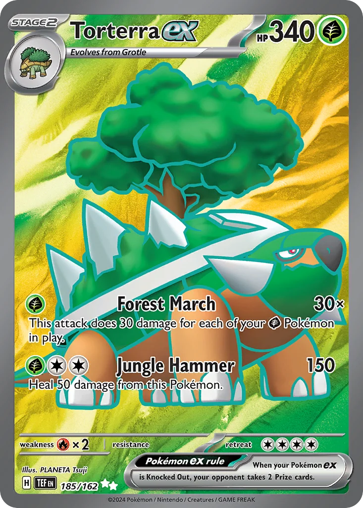 Torterra ex · Temporal Forces