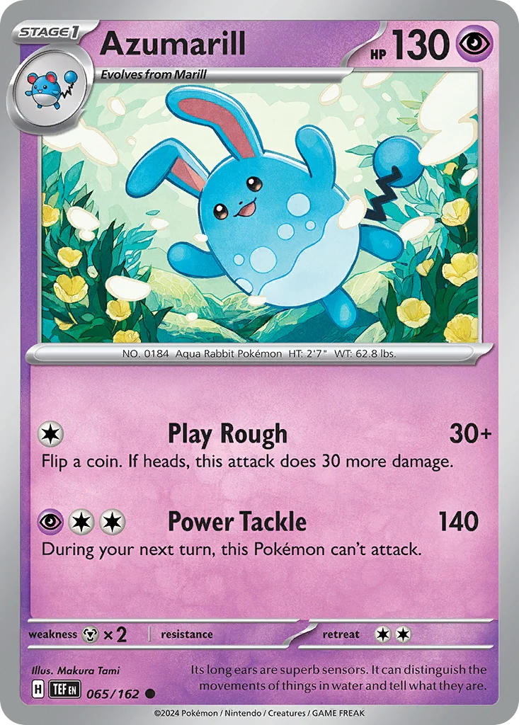 Azumarill · Temporal Forces