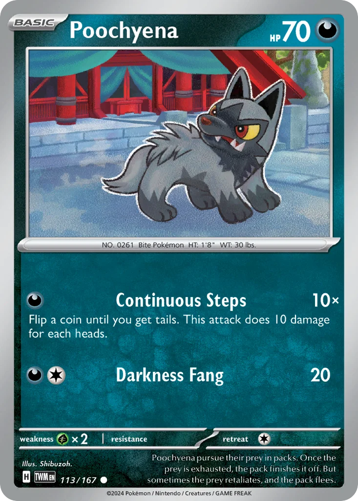 Poochyena · Twilight Masquerade
