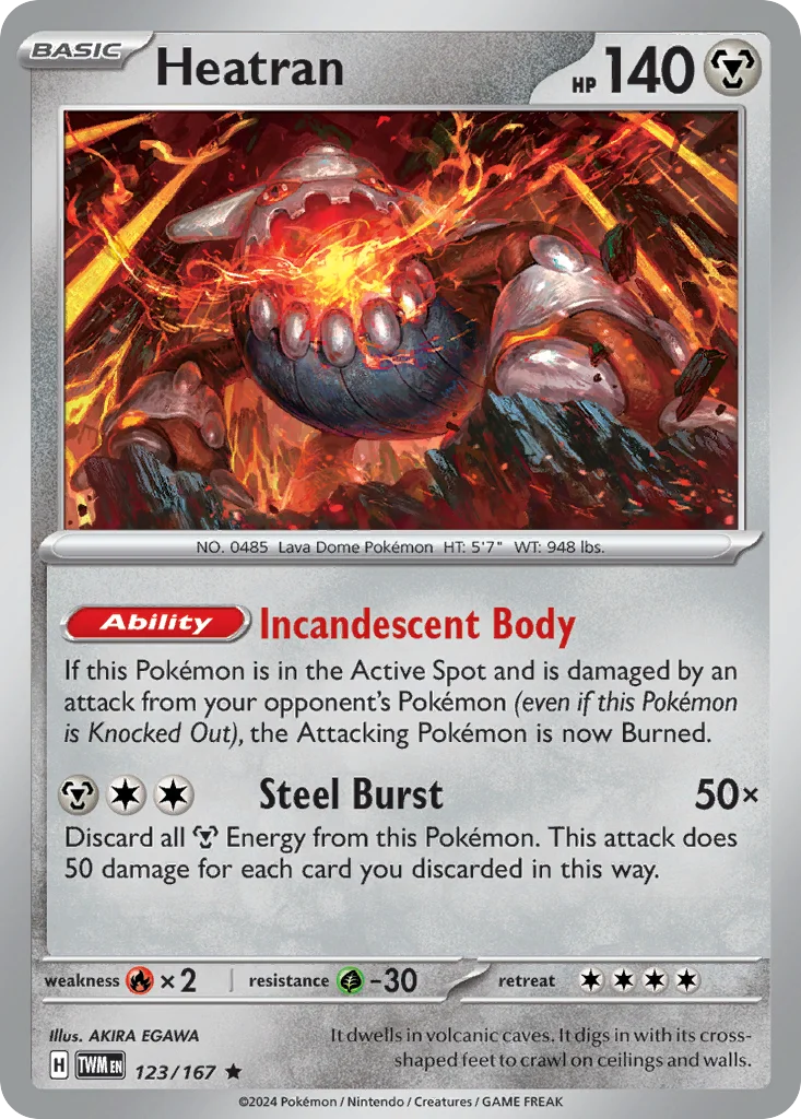 Heatran · Twilight Masquerade