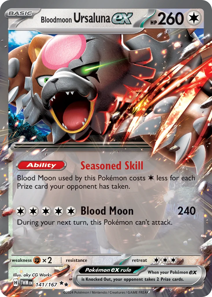 Bloodmoon Ursaluna ex · Twilight Masquerade