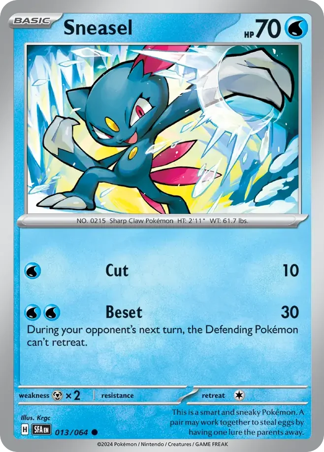 Sneasel · Shrouded Fable